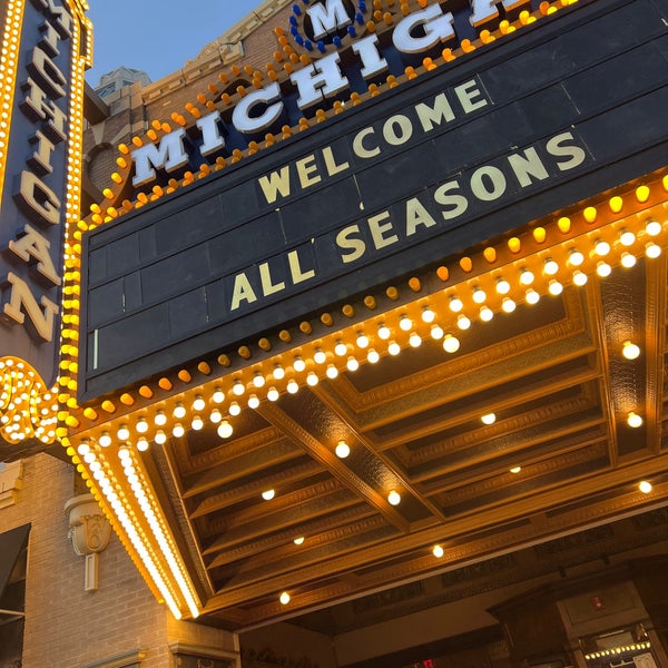 Photo taken at Michigan Theater by Owl _. on 3/15/2022