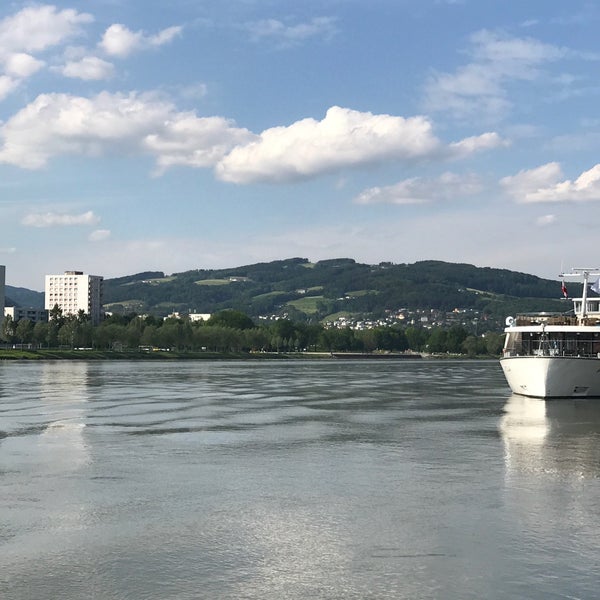 Photo taken at Donaulände by Nimet G. on 5/22/2017