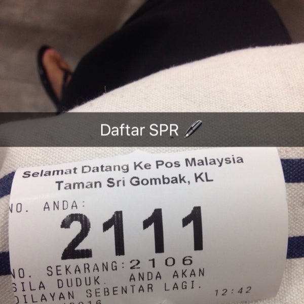 Pos Malaysia Post Office In Gombak