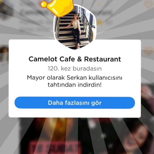 2/19/2020 tarihinde Ecem T.ziyaretçi tarafından Camelot Cafe &amp; Restaurant'de çekilen fotoğraf