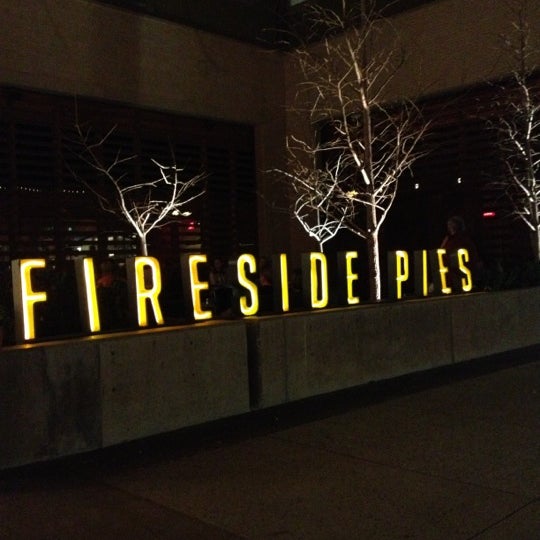 Photo taken at Fireside Pies by Amanda T. on 12/16/2012