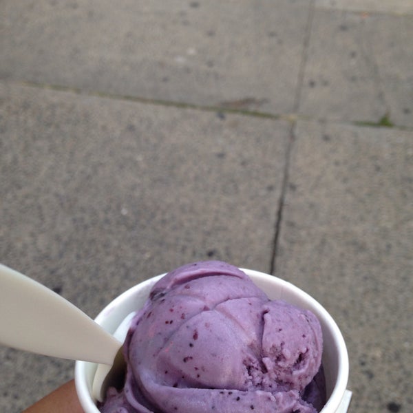 purple haze? purple dream? idk, but the lavendar and blueberry with coconut milk base frozen treat was unexpectedly perfect for the heat wave.