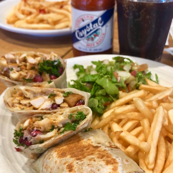 Photo taken at Simsim Outstanding Shawarma by BM on 11/30/2018