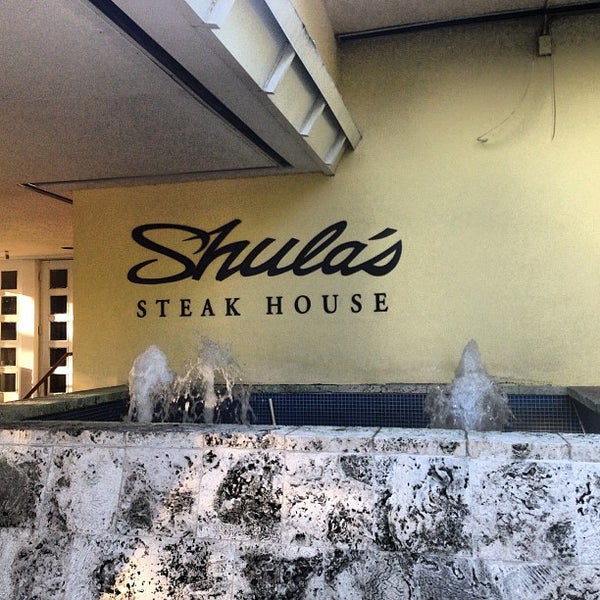 Photo taken at Shula&#39;s Original Steak House by Travis T. on 5/14/2013