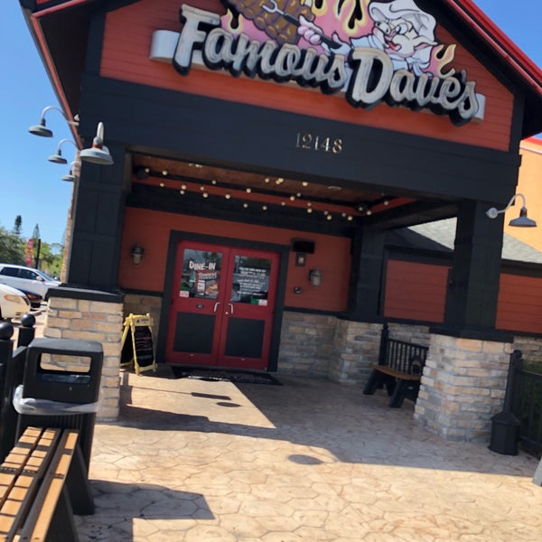Photo taken at Famous Dave&#39;s by Travis T. on 2/12/2019