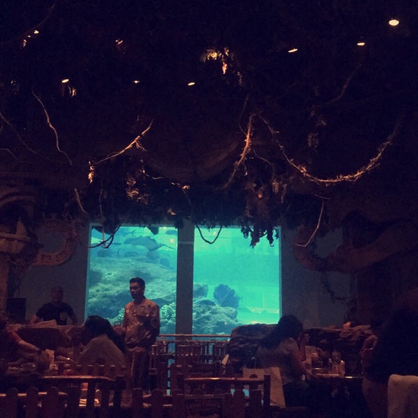 10/15/2016 tarihinde Ghadeer A.ziyaretçi tarafından Rainforest Cafe Dubai'de çekilen fotoğraf