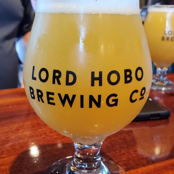 Das Foto wurde bei Lord Hobo Brewing Company von New England B. am 7/10/2020 aufgenommen