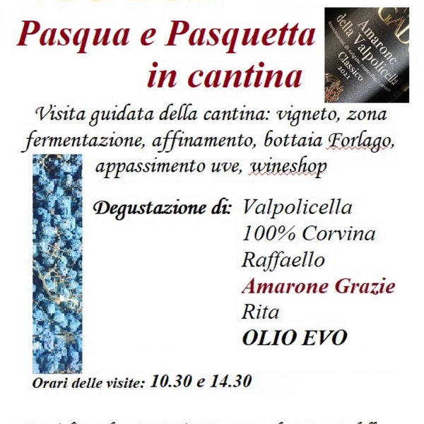 Foto scattata a Fratelli Vogadori - Amarone Valpolicella Family Winery da Amarone V. il 3/21/2024