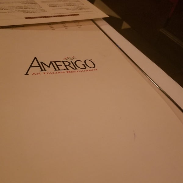 รูปภาพถ่ายที่ Amerigo Italian Restaurant โดย Jason C. เมื่อ 5/28/2018