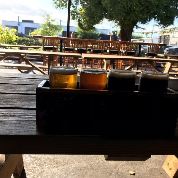 Photo taken at Cage Brewing by Alexander M. on 10/12/2019