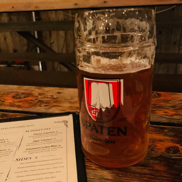 Photo taken at Loreley Beer Garden by Cameron B. on 12/20/2019