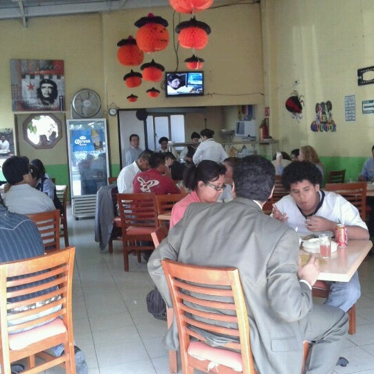 Photo taken at Son Cubano Café Gourmet &amp; Restaurante by Ricardo on 10/29/2012