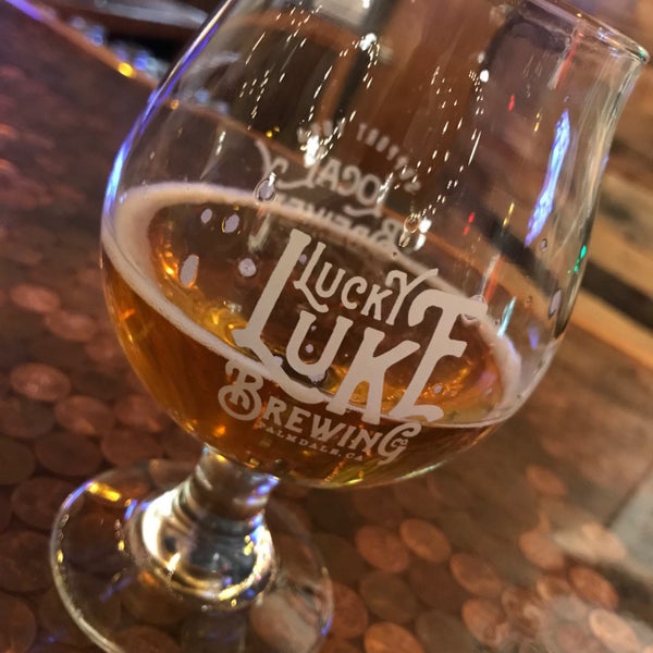 Photo taken at Lucky Luke Brewing Company by B M. on 10/9/2018