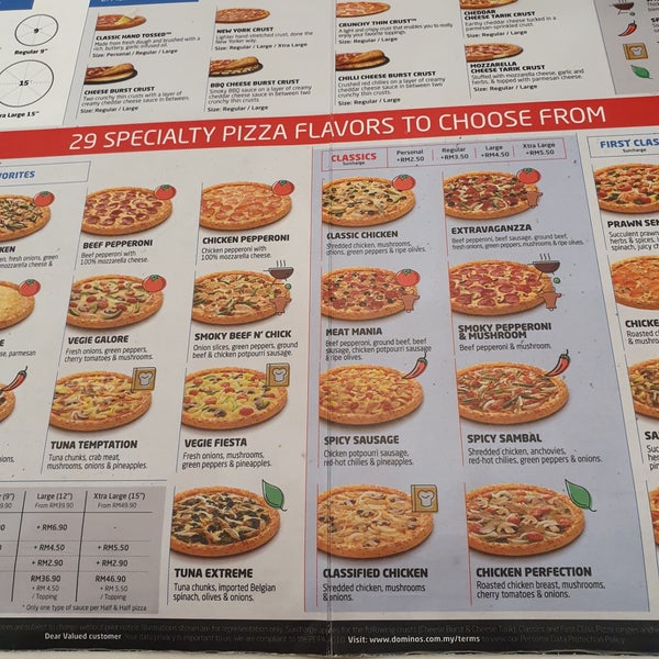 Domino pizza malaysia