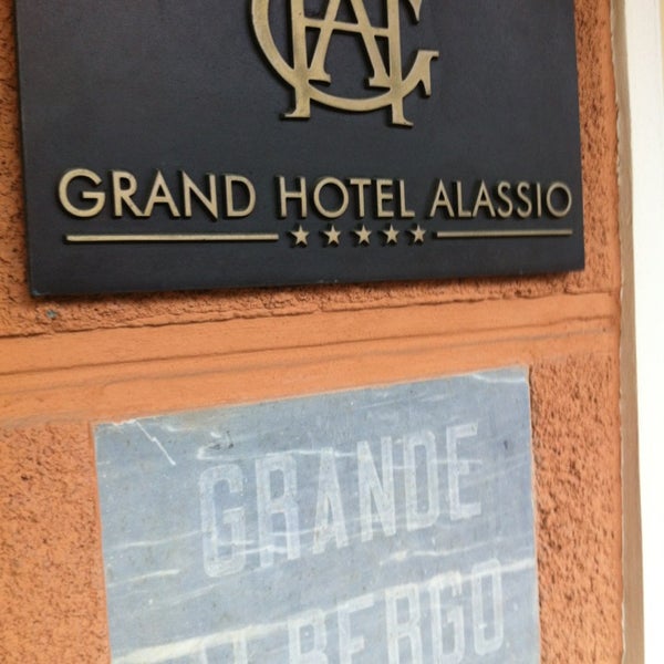 5/18/2013 tarihinde Daniela G.ziyaretçi tarafından Grand Hotel Alassio'de çekilen fotoğraf