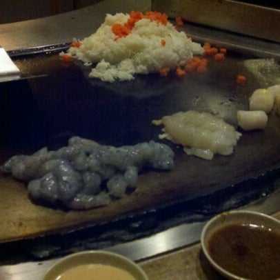 Photo taken at Fujiyama Steak House of Japan by Josh C. on 10/2/2012