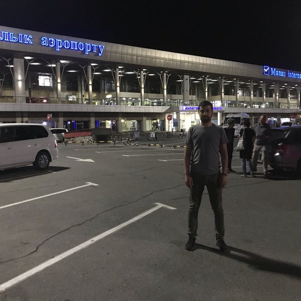 Прилет аэропорт манас