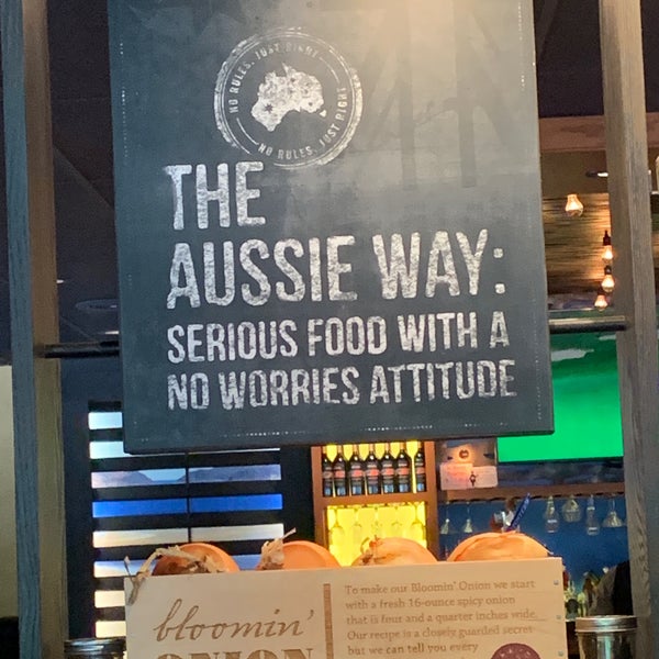 Outback Steakhouse Gateway 8 tips