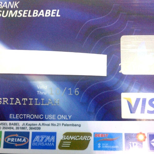 Atm Bank Sumsel Sekali