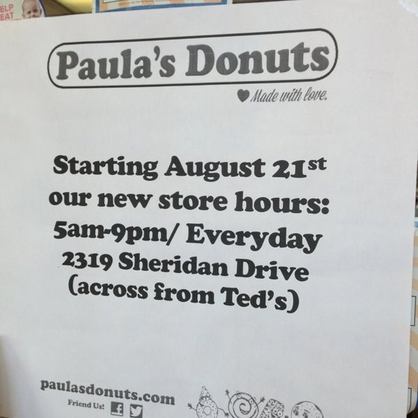 รูปภาพถ่ายที่ Paula&#39;s Donuts โดย Bill R. เมื่อ 7/28/2013