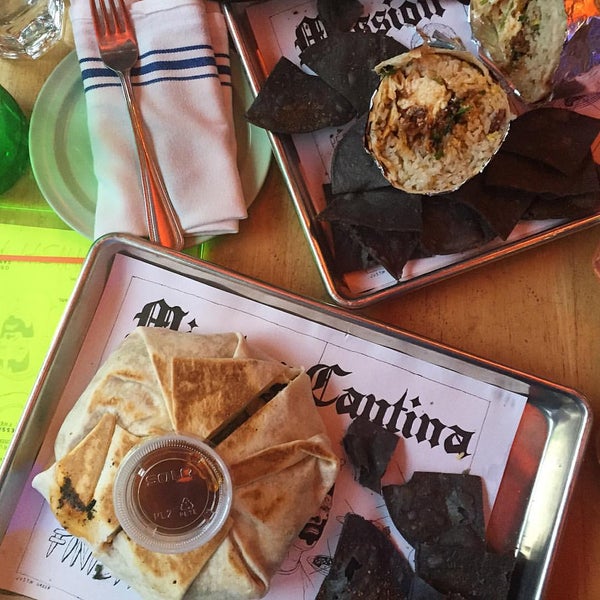 Photo taken at Mission Cantina by Midtown Lunch LA on 9/29/2015