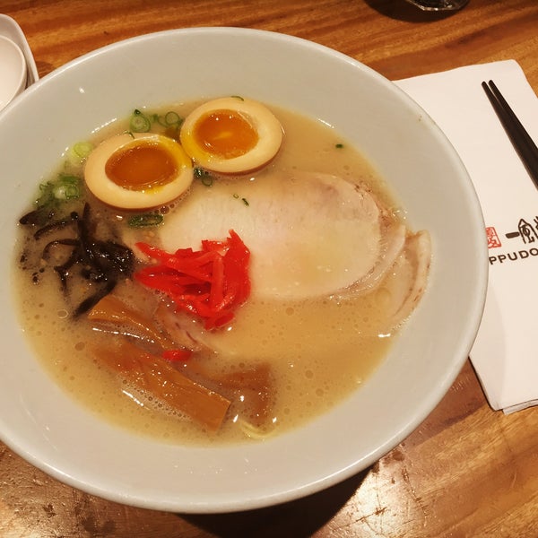 Photo taken at Ippudo by Meow F. on 4/3/2016