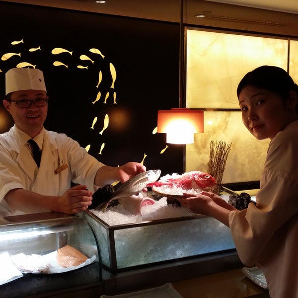 Fresh sashimi, real Japanese cuisine, yummy yummy!