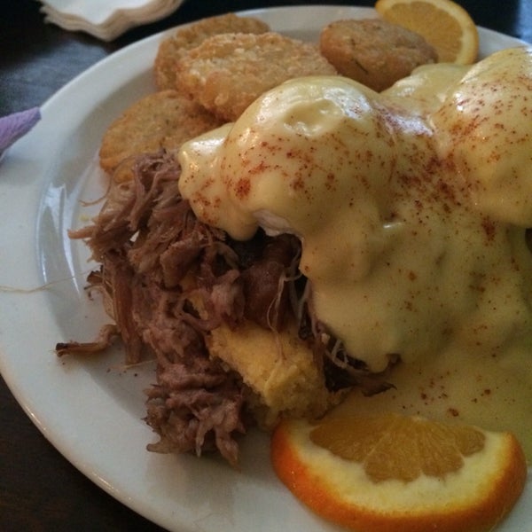 Best place in Green Bay for brunch, hands down. Make reservations or be prepared to wait. Great bloody marys, and a limited but delicious menu.