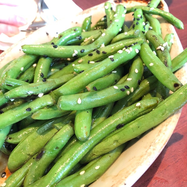 Green bean appetizer is a MUST. I could eat these all day long.