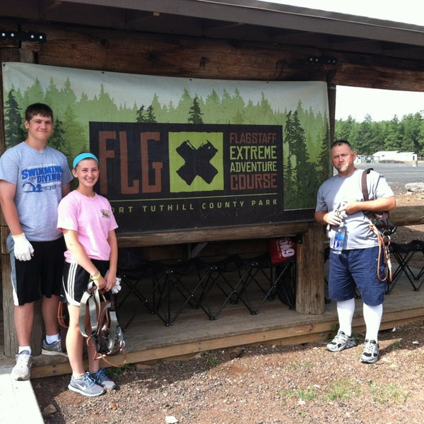 Photo taken at Flagstaff Extreme Adventure Course by Nick W. on 7/9/2013