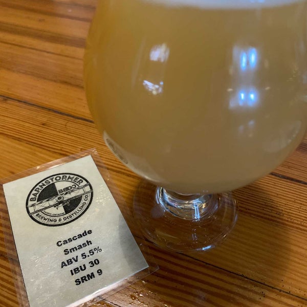 Photo taken at Barnstormer Brewing and Pizzeria by Kevin on 12/30/2019