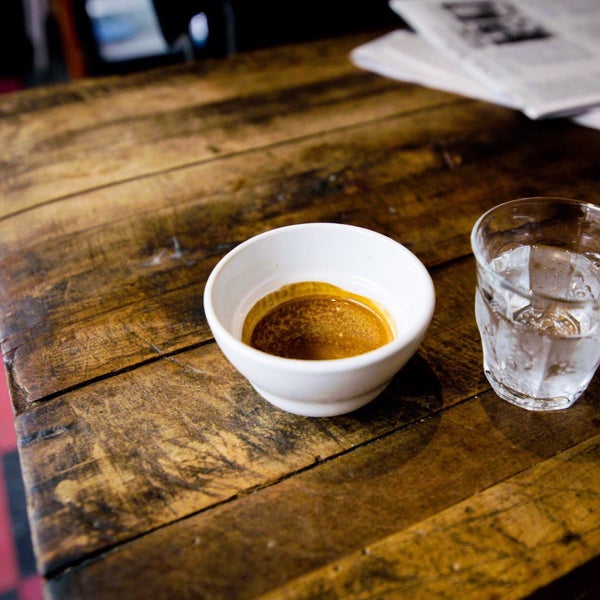 Seriously phenomenal espresso using Four Barrel's Guatemala Chuito Caturra