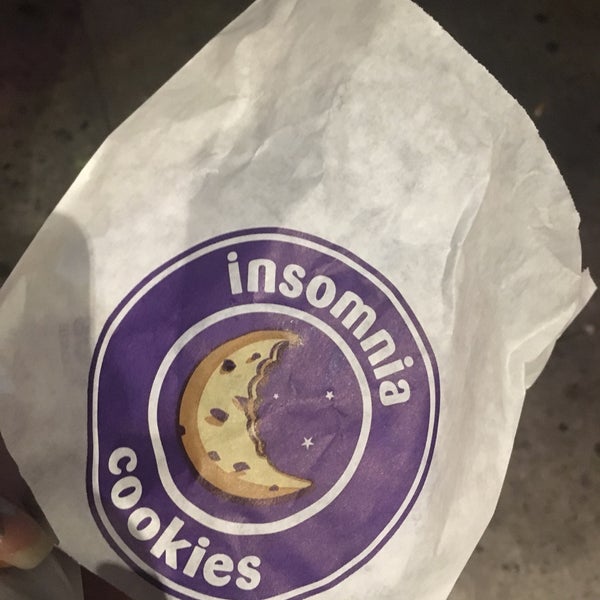 Photo taken at Insomnia Cookies by Maddie S. on 9/19/2017