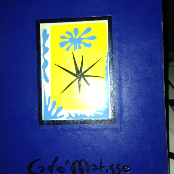 Foto diambil di Café Matisse oleh carol g. pada 1/19/2013