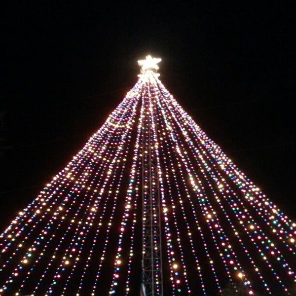 Photo taken at Austin Trail of Lights by Dan S. on 12/25/2012