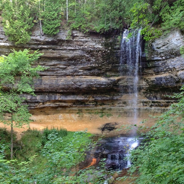 Munising Falls Waterfall