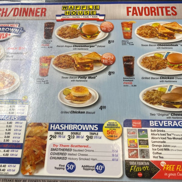 Waffle House Breakfast Spot
