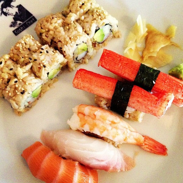 Foto diambil di Sushi Chef Japanese Restaurant &amp; Market oleh Paola P. pada 6/17/2013