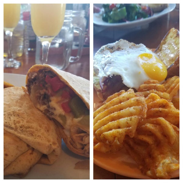 I tried the philly cheese steak wrap and it was ok, but the croquette madam is unreplaceble. The breakfast burger is pretty good too perhaps is the magic of the brioche bun, bottomless magic!