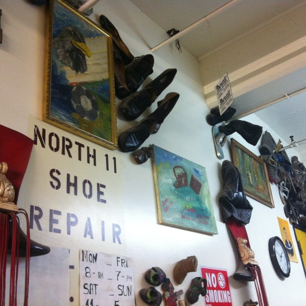 Photo taken at North 11 Shoe Repair by Kat K. on 6/23/2013