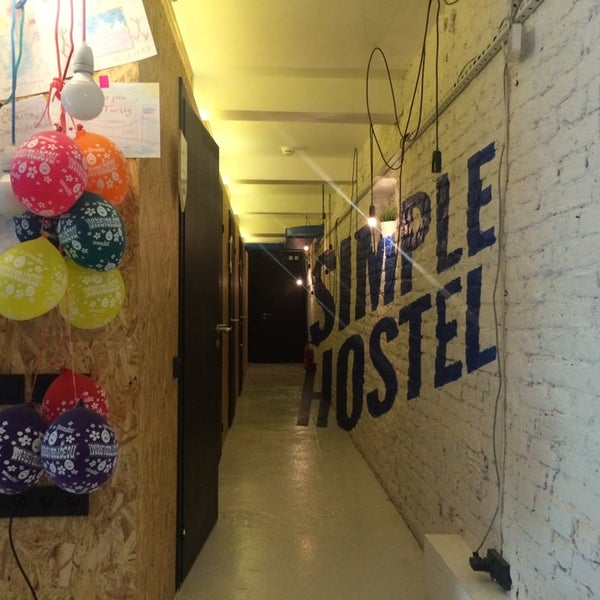 Photo taken at Simple Hostel by Stephen M. on 7/19/2014