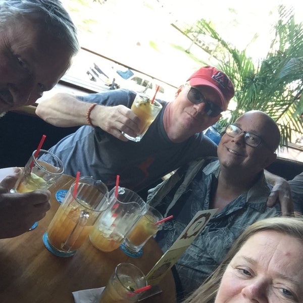 Photo taken at Hula&#39;s Bar &amp; Lei Stand by Marilyn P. on 4/5/2019