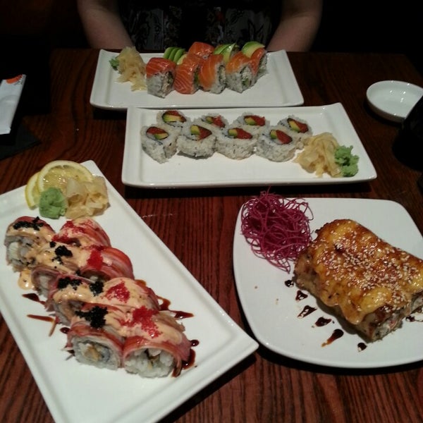 Photo taken at Nagoya Japanese Steakhouse &amp; Sushi by David Eladio Z. on 9/8/2013