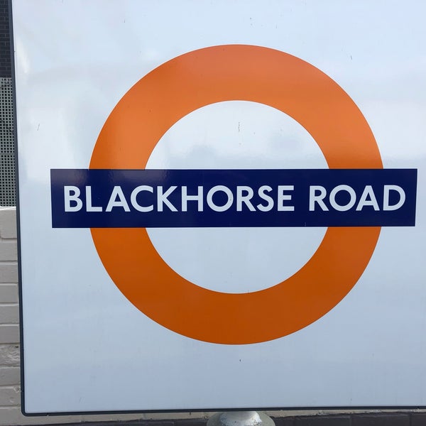 Blackhorse Road London Underground Station Rail Station in Walthamstow