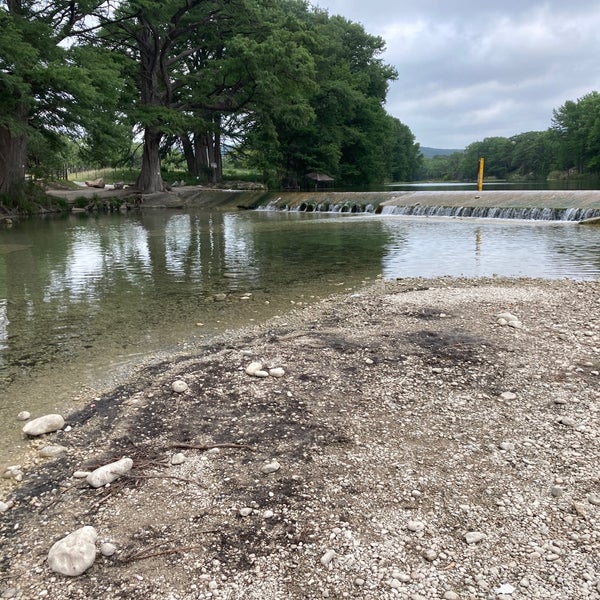 Gravel Bar on the Frio River River in Concan