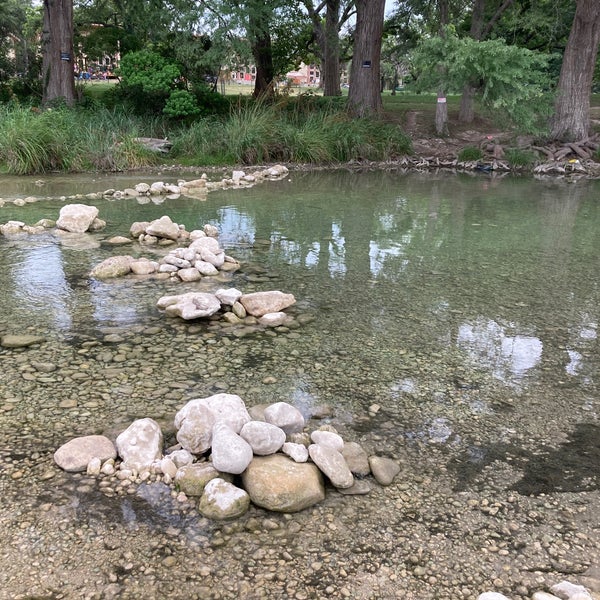 Gravel Bar on the Frio River River in Concan