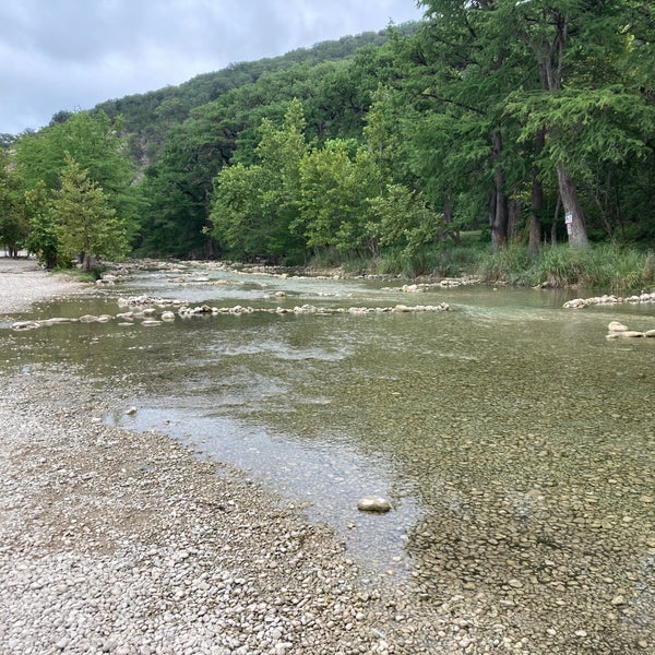 Gravel Bar on the Frio River River in Concan