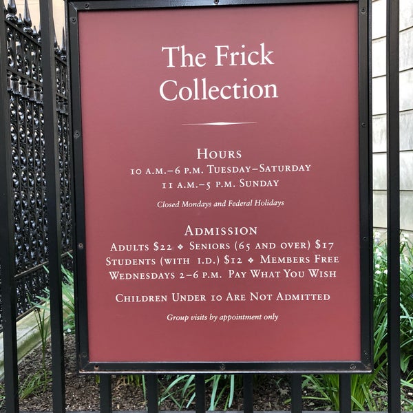 รูปภาพถ่ายที่ The Frick Collection โดย Luca G. เมื่อ 4/24/2019