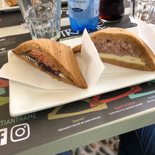รูปภาพถ่ายที่ Tramé - Original Venetian Sandwiches โดย Luca G. เมื่อ 9/1/2018