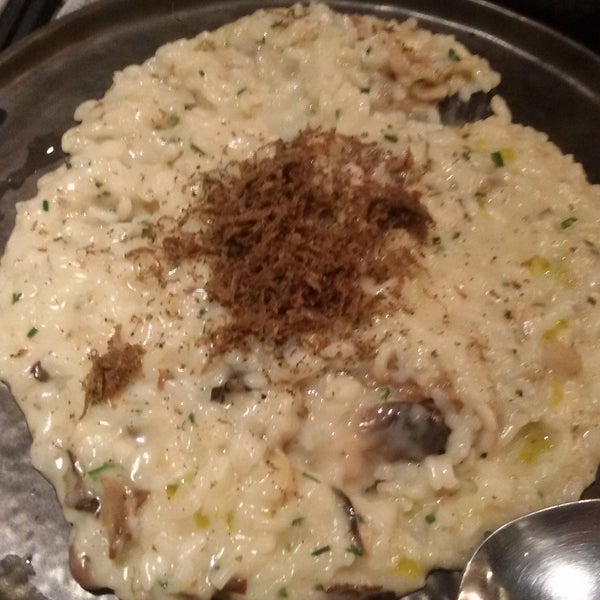 Mushroom risotto with truffle